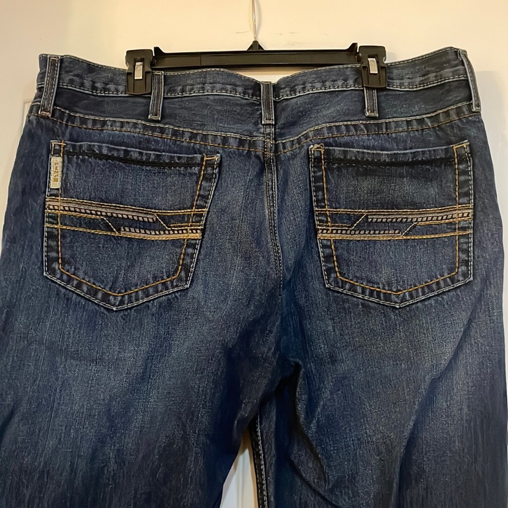 Cinch grant 38 x 34 boot cut jeans dark wash